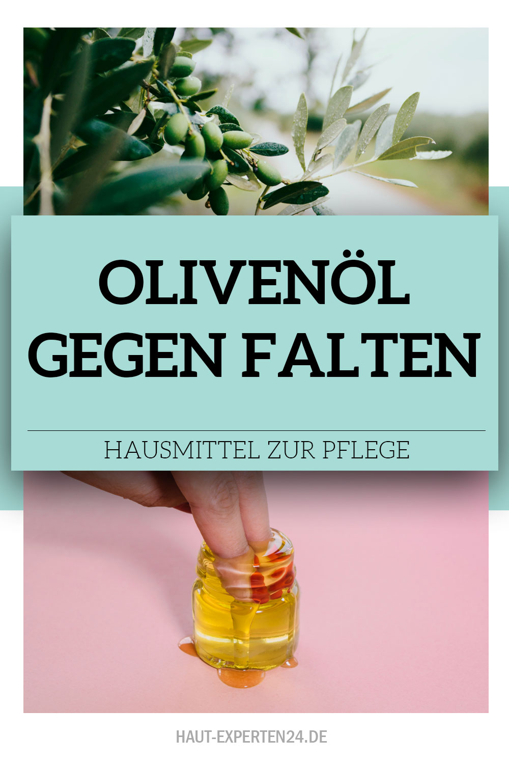 Olivenöl gegen Falten als Kompresse